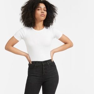 Everlane Authentic Stretch High-Rise Skinny Button Fly
